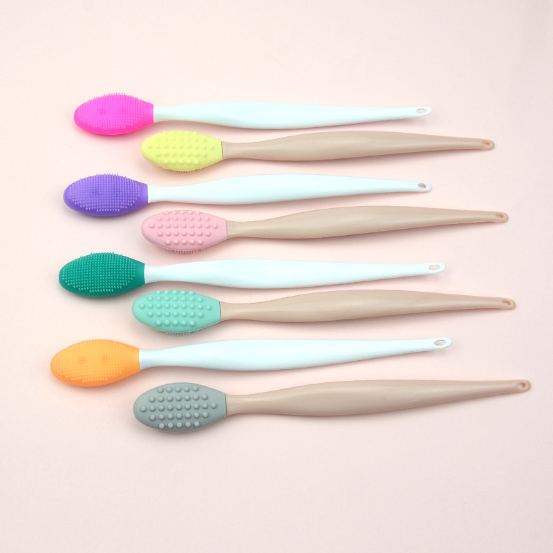 10 tk. Uus moodsa disainiga nina kahepoolne tööriist silikoonist huulekoorija koorimishari