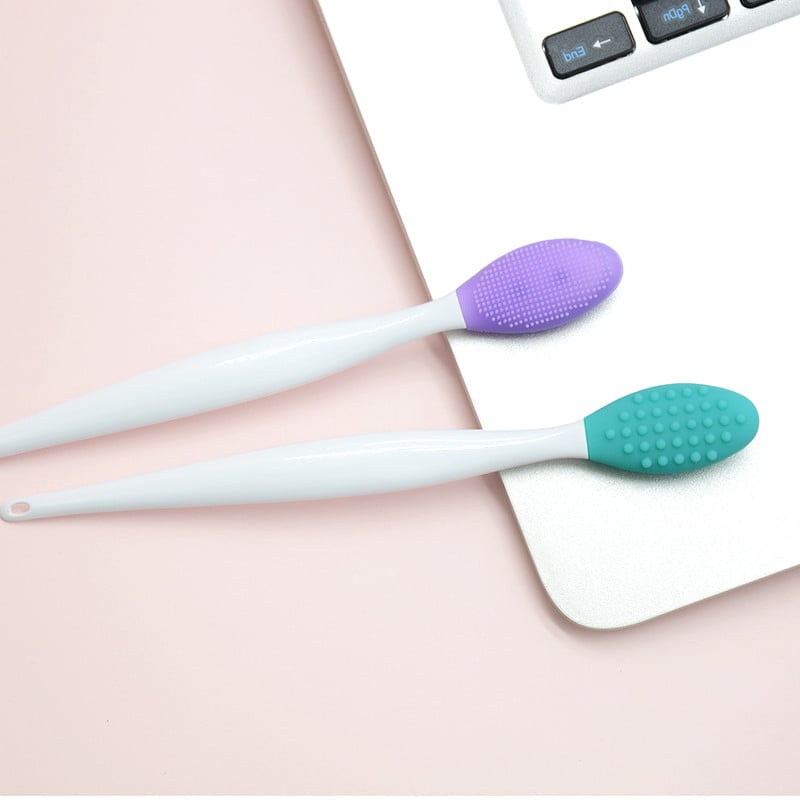 10 tk. Uus moodsa disainiga nina kahepoolne tööriist silikoonist huulekoorija koorimishari