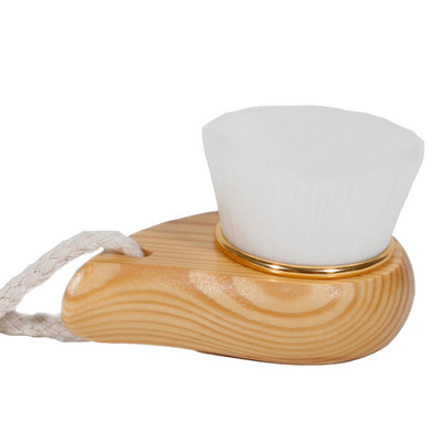 Mustpeade sügavpuhastusvahend Beauty näomassaažihari Näohooldus Puidust varrega näopuhastushari Pehme kiuga juuste koorimine