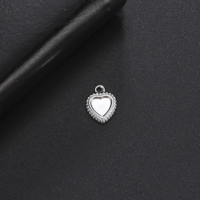 EUEAVAN 5tk roostevabast terasest südamevõlusid ehete valmistamiseks kaelakee käevõru DIY ripatsite hulgimüük