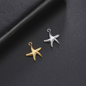 EUEAVAN 5 komada od nehrđajućeg čelika morske zvijezde šarm privjesci ogrlica nalazi narukvica šarm izrada DIY pribor za nakit