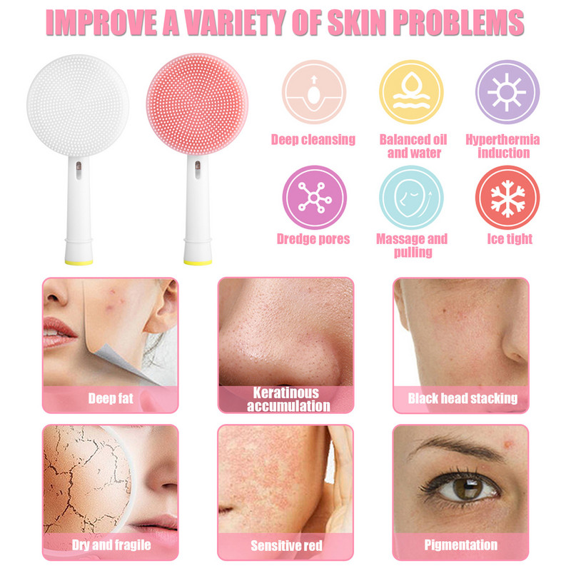 Näopuhastusharjapea Oral-B elektriliste hambaharjade jaoks Asenduspead Näonahahooldusvahendid