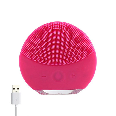 Ηλεκτρική βούρτσα προσώπου σιλικόνης βαθύς καθαρισμός των πόρων Περιποίηση του δέρματος Beauty Tool Μαλακό τρίψιμο αδιάβροχη βούρτσα προσώπου