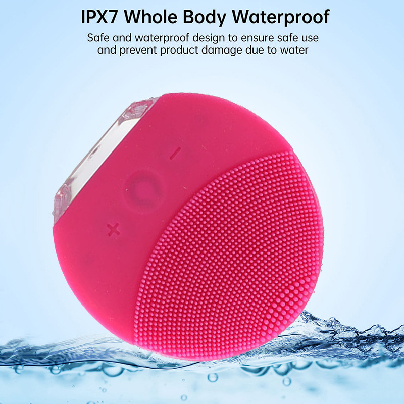 Ηλεκτρική βούρτσα προσώπου σιλικόνης βαθύς καθαρισμός των πόρων Περιποίηση του δέρματος Beauty Tool Μαλακό τρίψιμο αδιάβροχη βούρτσα προσώπου