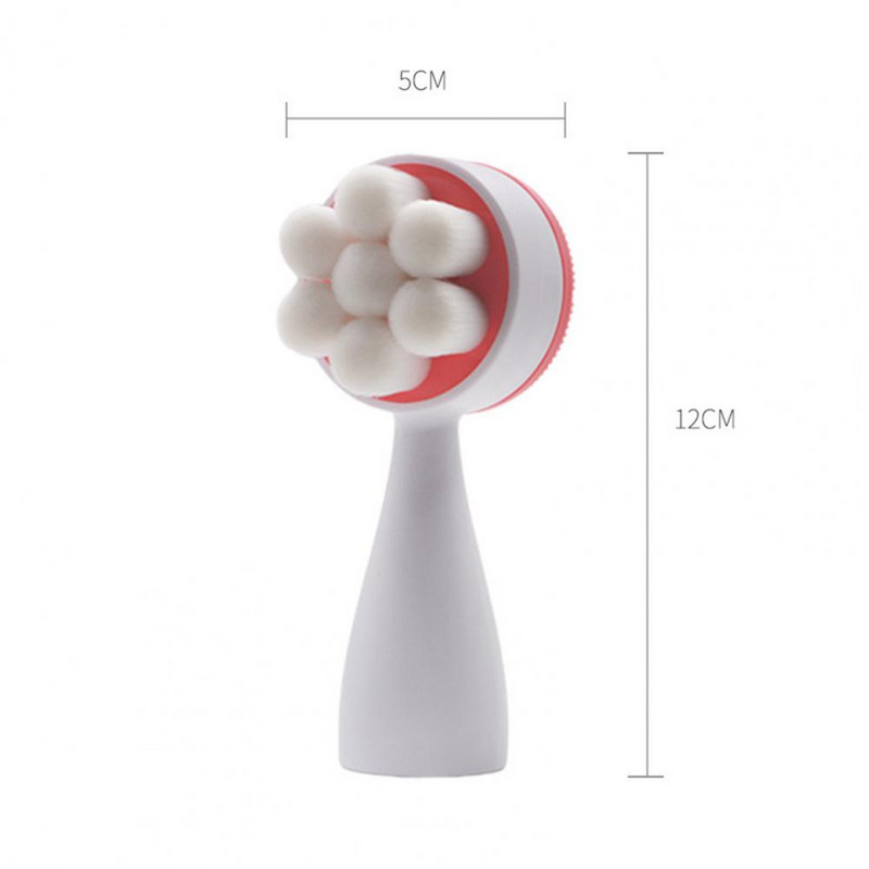 Kahepoolne silikoonist näopuhastusvahend pesupintsel Pehme õrna kiu näopuhastusvahend nahahooldusvahend näopuhastusvahend nahahooldus