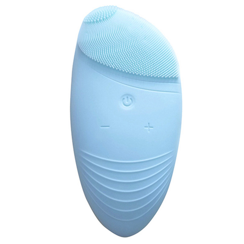 5V / 0,5A elektriline näopesuvahend silikoonist näopuhastaja Masseerija poore puhastav nahahooldus 125x58x28mm nahahooldusvahend EK-uus