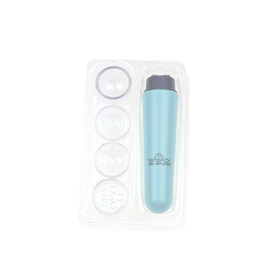 Mini kaasaskantav 4 peaga elektriline silmade masseerija Näomassaažiseadme pliiats Näohooldused Suurepärase vibratsiooni tõstmisega näomassaažipulk Kuum