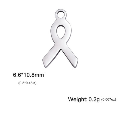 EUEAVAN 5 tk Pisikesed roostevabast terasest amuletid ehete valmistamiseks Käevõru kaelakee Rahumärgi tuvi ripats DIY võlude hulgimüük