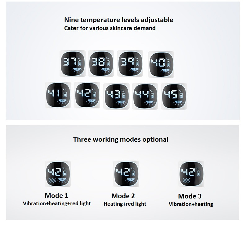 Enim müüdud kaup USA-s kodune iluseade silmamassaaži tööriistad suvised nahahooldustooted 2023. aasta massaažitooted silmade kortsude eemaldamiseks
