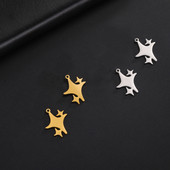 EUEAVAN 5db csillagos rozsdamentes acél varázslatok ékszerkészítéshez Boho medál nyaklánc fülbevaló barkács kellékek nagykereskedelme