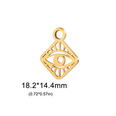 EUEAVAN 5tk loom kass koera käpa amuletid roostevabast terasest käevõru kaelakee kõrvarõngad ehted kurja silma ripats