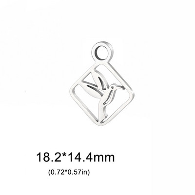 EUEAVAN 5tk loom kass koera käpa amuletid roostevabast terasest käevõru kaelakee kõrvarõngad ehted kurja silma ripats