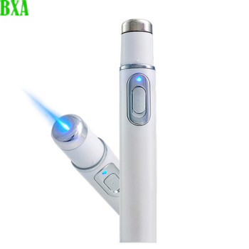 1 ΤΕΜ. Blue Light Acne Pen Eye Massager Anti-Pouch Black Heating Eye Massager Stick Eye Beautifying Instrument (Λευκό)