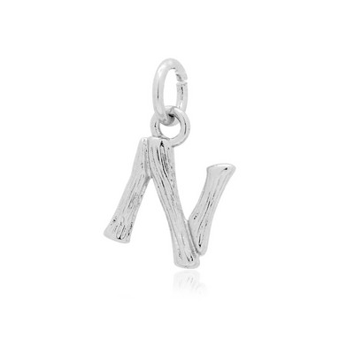 Sidabrinės spalvos abėcėlės raidės variniai „pasidaryk pats“ papuošalai, papuošalai, didmeninė prekyba moterims, pradinis pavadinimas, apyrankės, karolių kūrimas, pakabukas