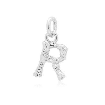 Sidabrinės spalvos abėcėlės raidės variniai „pasidaryk pats“ papuošalai, papuošalai, didmeninė prekyba moterims, pradinis pavadinimas, apyrankės, karolių kūrimas, pakabukas