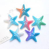 6 tk 50 mm suured värvilised meritähe vaiguvõlusid meretähega meretähe kõrvarõngad võtmehoidja ripats isetehtud käsitöö ehete jaoks