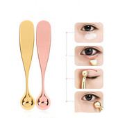 Anti-Wrinkle Eye Cream Aplikatorius Maišymo mentelės Preminum Metal Face Mask Spoon Sticks Eye Cream Masažo lazdelės Beauty Scoop