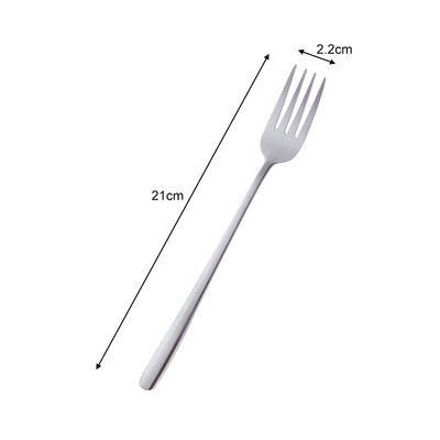 Köögitarvikud Lääne stiilis pika käepidemega sööginõud Mitmeotstarbelised restoranipeotarbed Õhtusöögikahvel roostevabast terasest