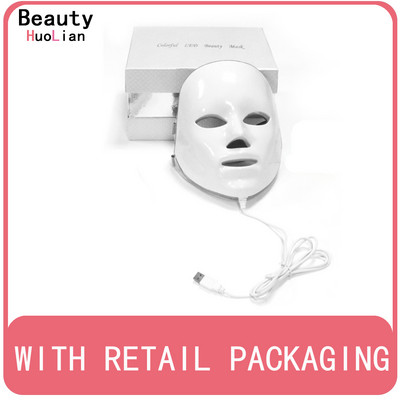 Minimalism 7 värvi LED-näomask Fotoonteraapia Aknevastane Kortsude eemaldaja Naha noorendamine Näo Nahahooldusvahendid