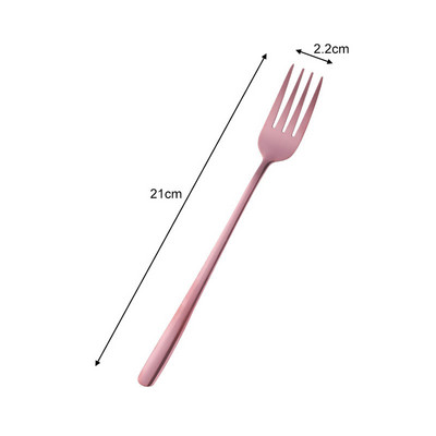 1 kom posuđa za jelo od nehrđajućeg čelika u zapadnom stilu, potrepštine za restorane za zabave, vilica za večeru, višenamjenska posuda za jelo s dugom ručkom