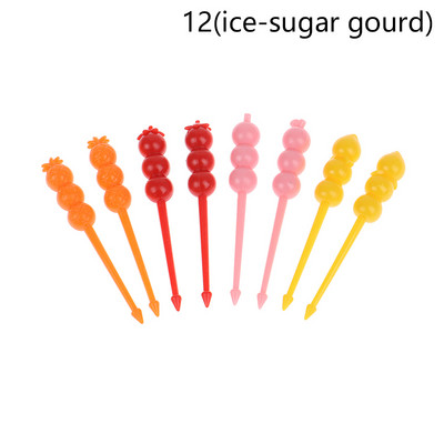 16 komada Robot Auto Zrakoplov Nogomet Vilica za voće Mini crtić Dječja torta Voće Čačkalica Bento Ručak Bento Dodaci Dekoracija za zabavu