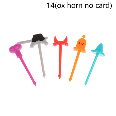 16 komada Robot Auto Zrakoplov Nogomet Vilica za voće Mini crtić Dječja torta Voće Čačkalica Bento Ručak Bento Dodaci Dekoracija za zabavu