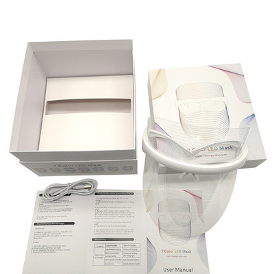 Juhtmeta Beauty LED näomask Professionaalne juhtmevaba infrapunateraapia valgusega LED-mask