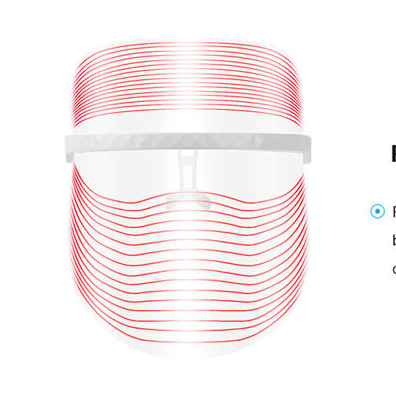 Juhtmeta Beauty LED näomask Professionaalne juhtmevaba infrapunateraapia valgusega LED-mask