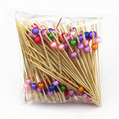 100 tk 12 cm südamega ühekordselt kasutatavad bambuskahvlid puuviljad magustoidud söögipulgad Kokteilid kook Pulmad lastele Sünnipäevapeo kaunistused