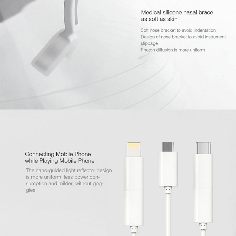 Wakeforyou Mask Led Mask Iluinstrument Foton Nahka Noorendav Mask Seade Led Spektromeeter Värv Beauty Mask Instruments