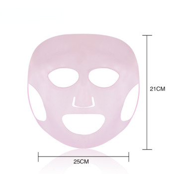 Силиконова маска за многократна употреба Грижа за кожата на лицето Хидратираща овлажняваща маска за чаршаф Предотвратява изпарението Инструмент за красота с пара