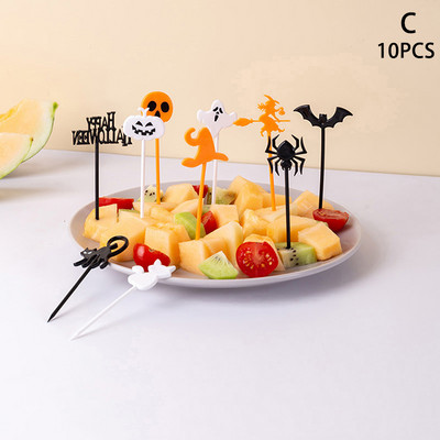 Lind merihobu auto lossi kirjad lehed jõulude loominguline lõbus multifilm puu kahvel hambaork Bento lõunad peokaunistus