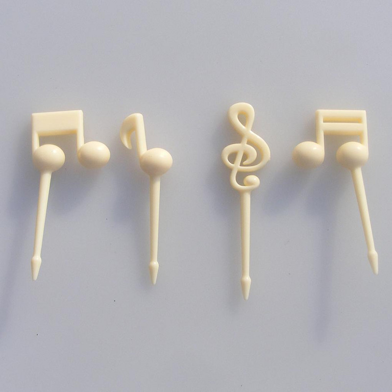 8 τμχ Πιρούνι φρούτων Οδοντογλυφίδα φύλλα Πλαστική διακόσμηση Κουτί μεσημεριανού γεύματος Bento Αξεσουάρ Μικρή σαλάτα Μικρό πιρούνι Μίνι επιλογές για κέικ για παιδιά