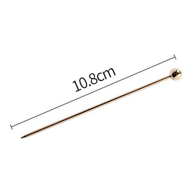 Loominguline roostevabast terasest puuviljavarras kokteil Kahvel Puuviljakahvel Korduvkasutatav isuäratav hambaork Puuviljade magustoidu kooki toidukorjaja