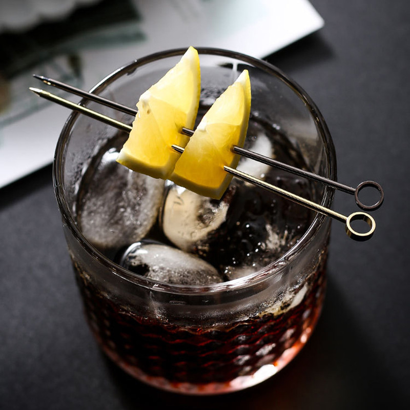 Loominguline roostevabast terasest puuviljavarras kokteil Kahvel Puuviljakahvel Korduvkasutatav isuäratav hambaork Puuviljade magustoidu kooki toidukorjaja