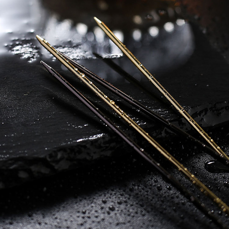 Loominguline roostevabast terasest puuviljavarras kokteil Kahvel Puuviljakahvel Korduvkasutatav isuäratav hambaork Puuviljade magustoidu kooki toidukorjaja