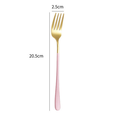 Duga ručka, stol za voće, vilice, nehrđajući čelik, kampiranje, bento posuđe, restoran, vilica za salatu, odrezak, kuhinjski pribor za jelo