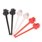 Mini šakutės Gyvūnų maisto rinkiniai vaikams Mielos vaisių šakutės Bento dėžutės dekoras Daugkartinis animacinis filmas vaikams užkandžių pyragas desertas pietums