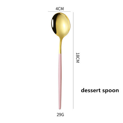 1 kom vilica za kolače od nehrđajućeg čelika vilica za desert šarene čajne žlice za desert i vilica za voće grickalice pribor za jelo pribor za zabavu