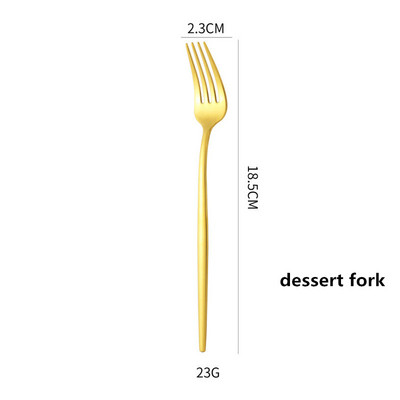 1 kom vilica za kolače od nehrđajućeg čelika vilica za desert šarene čajne žlice za desert i vilica za voće grickalice pribor za jelo pribor za zabavu
