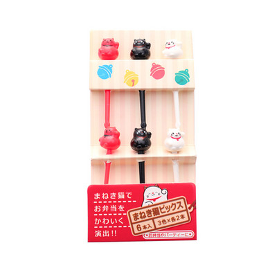 8/10 vnt Vaisių šakutė Mini animacinis filmas vaikams Užkandis Pyragas Desertas Maistas Vaisių krapštukas Dantų krapštukas Bento Pietūs Vakarėlio dekoracija