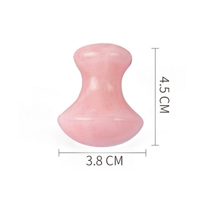 Näomassaaži rull topeltpeadega Jade rull Näo keha nahka lõdvestav salendav ilutööriist