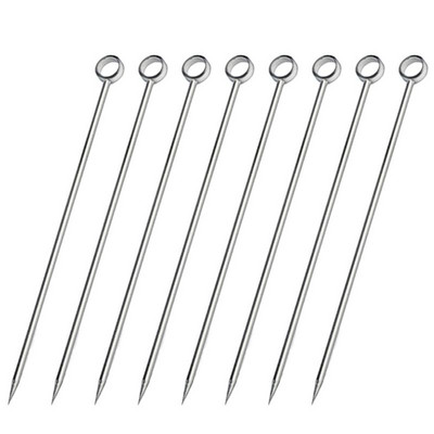 8 vnt nerūdijančio plieno kokteilių rinkiniai Praktiški vaisių rinkiniai Naudingi maišymo pagaliukai vakarėlio reikmenys namų barui