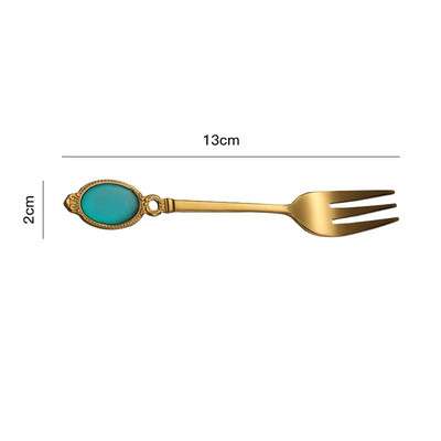 Nerūdijančio plieno šaukštas Šakutė Šaukštas Kavos Arbatos Šaukšteliai Kūrybiniai ledai Įrankiai Stalo reikmenys Virtuvės prietaisai Namų dekoras