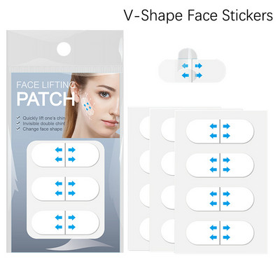 Nematomi veido lipdukai Kaklo akių pakėlimo lipdukas nuo senėjimo pleistras veido liekninamasis lipdukas nuo raukšlių šalinimo lipdukas veidą pakelianti juosta