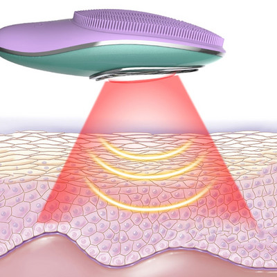 Elektrinis valomasis grožio instrumentas OPT fotonų odos stangrinantis pakeliamasis V formos veido masažas