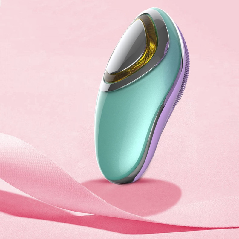 Instrument de curățare electrică pentru frumusețe OPT Photon Masaj facial pentru strângere a pielii Lifting în formă de V