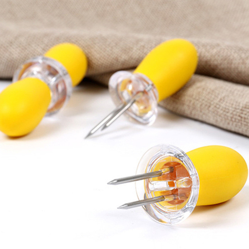 2 komada vilica od nehrđajućeg čelika od nehrđajućeg čelika europska vilica za voće voćni znak vilica za roštilj jedenje kukuruza nije ljepljivo.