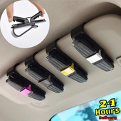 Automatski štitnik od sunca Kutija za naočale Univerzalna kopča za sunčane naočale Držač kartice Držač ulaznice Stalak Pričvršćivač Kutija za olovke Naočale Dodaci za automobil