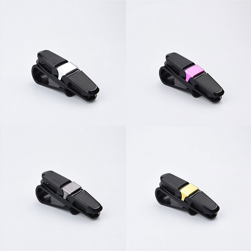 Automatski štitnik od sunca Kutija za naočale Univerzalna kopča za sunčane naočale Držač kartice Držač ulaznice Stalak Pričvršćivač Kutija za olovke Naočale Dodaci za automobil